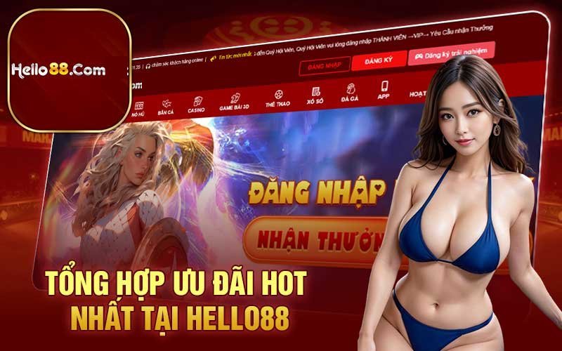 Các chương trình khuyến mãi Hello88 cực hấp dẫn